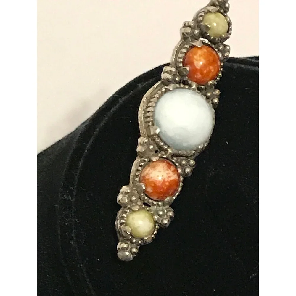 Vintage Cabochon Brooch